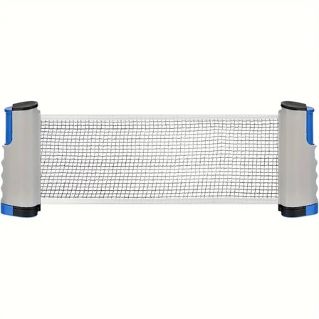 Utdragbart bordtennisnät för alla bord - Bärbart 67-tums bordtennisnät med klämmor