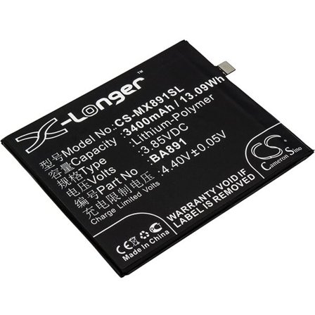 Batteri for SmartPhone, mobil for Meizu 15 Plus, 15 Plus Dual SIM etc.