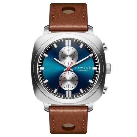 Callao | Blue Cushion-shaped Watch for Men - Wrist watches