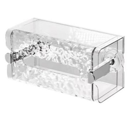 Selvstendig sugekopp veggorganisator, multifunksjonell isbremønstret vevboks, Ins Style A