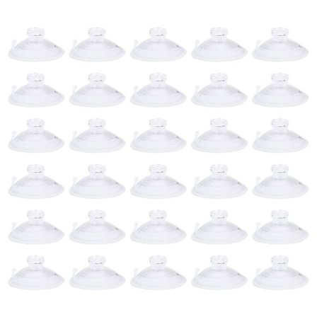 30 stk. Stærke Sugkopper Glas Små Sugkopper Glas Bord Sugkopper Sugeskåle Ballon Sugkopper Mini