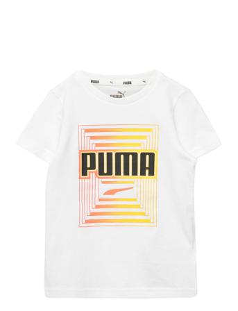Alpha Graphic Tee B White PUMA