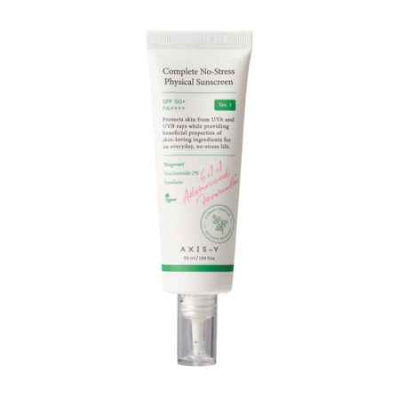 Axis-Y Complete No-Stress Physical Sunscreen V.3, 50 ml