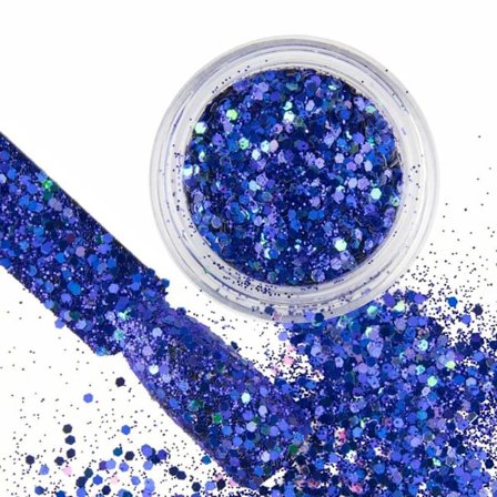 Nail Glitter - Wink Effect - Hexagon - 08