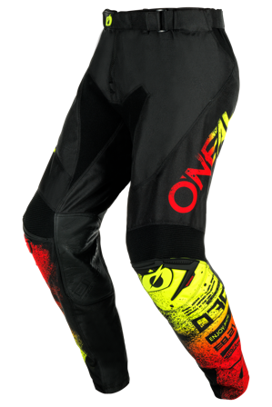 O'Neal Mayhem Scarz MX Trousers Black/Red 28