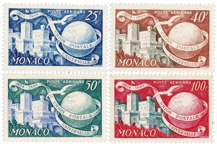 Monaco 1949/1950 - YT PA45/48 - Postfrisk