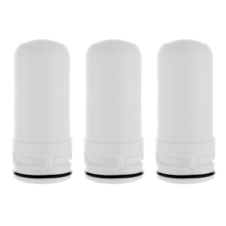 3 st Ersättningsfilterpatroner i keramik för kranar