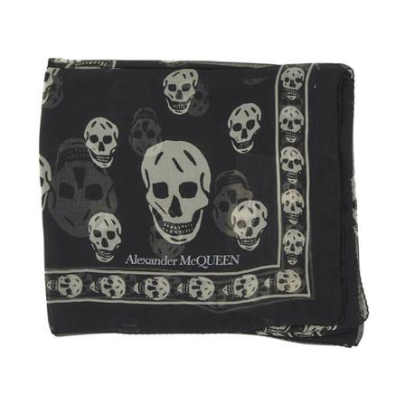 Alexander McQueen Halstørklæde Sort, Herre Halstørklæder og Tørklæder, Størrelse: ONE Size