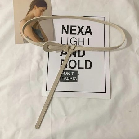 110 cm naisten villivyöt ohut vyötärönauha solmittu rusettivyö naisille muoti nahkamekko vaatteiden koristelu korut