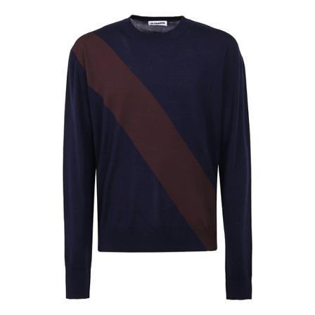 Jil Sander, Sweater Blauw, Heren, Maat:S