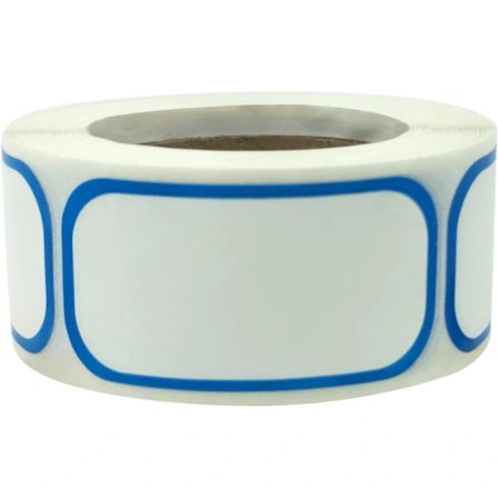 600 st Avtagbara Etikettdekaler Kompatibla med Glas, Metall, Plastbehållare, Kylskåp, Frys, Vattentäta Självhäftande E,A