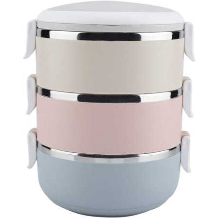 IC Lämpöruokalaatikko - Kannettava Teräksinen Lämpölaatikko