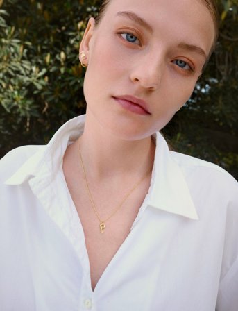 Maanesten Alphabet - Gold - ONE SIZE