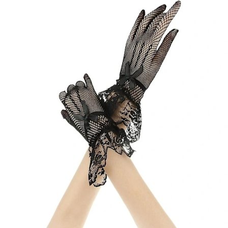 Nya korta spetshandskar bröllopshandskar dam spetshandskar bröllop kväll fest sexiga bröllopshandskar