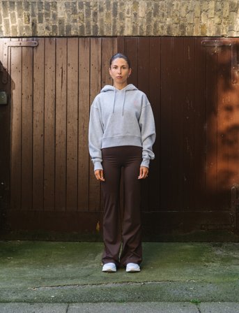 7 DAYS Active Organic Fitted Hoodie - Grey - M