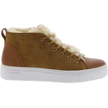 Blackstone Ql48 Rust - MID Sneaker - FUR , Bruin , Dames , Maat: 42 EU