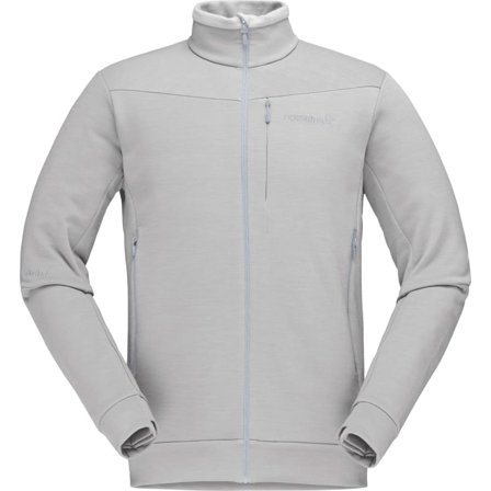 Norrøna Men's Falketind Warmwool2 Stretch Jacket-2020 Men long-sleeved sweaters Grey S