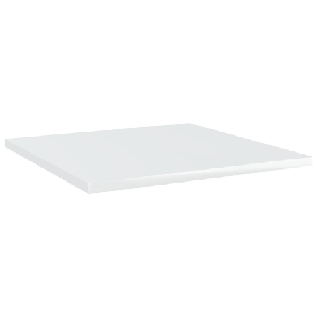 Vidaxl Hyllplan 8 St Vit Högglans 40x40x1,5 Cm Konstruerat Trä Vit
