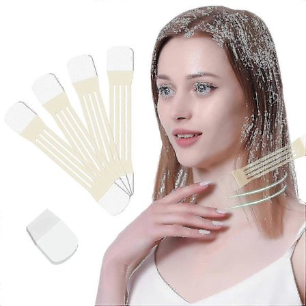 Halsløftende tape, halsrednings øjeblikkelige korrigerende strimler usynlige anti-rynke halsplaster, nyeste halsløft klistermærker løfter og 