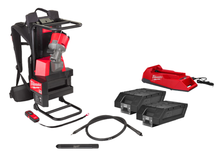 Milwaukee MXF CVBPKIT-602 Betongvibrator med batteri og lader, Maskiner