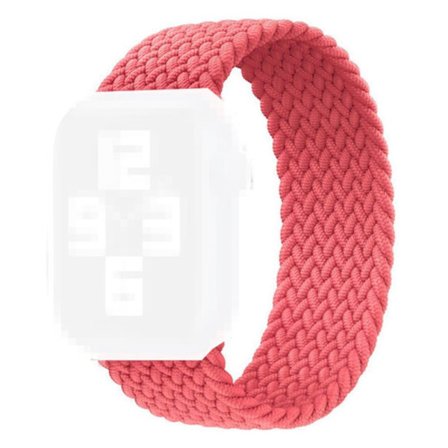 Apple Watch Series 6 / 5 44mm nylon watch band - Pink / Size: M