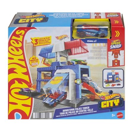 Hot Wheels City Downtown Police Tower