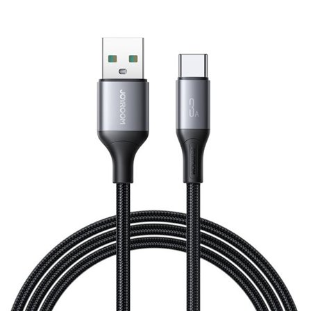 Joyroom S-A28 Flash Series 3A USB-A - USB-C-kabel 2 m - svart