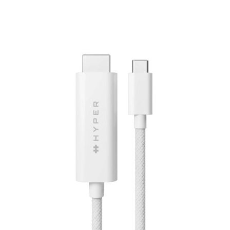TARGUS Kabel HDMI - USB-C 2,5m vit - Lyreco - Datorprodukter - Kablar och adaptrar - HDMI