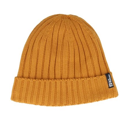 Jack Wolfskin - Amarelo cuff Beanie - Rib Knit Beanie Safflower Cuff @ Hatstore