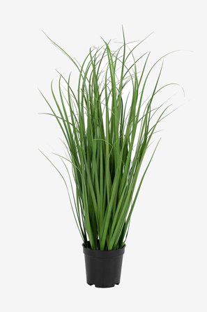 House Nordic - Kunstig Engrapgræs. Plante af PE-plast. - Grøn - Kunstige blomster & planter - Fra Homeroom