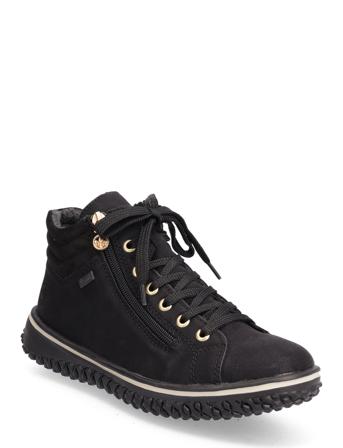 Z4263-00 Shoes Boots Ankle Boots Laced Boots Musta Rieker