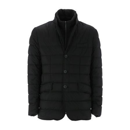 Herno, Coat Niebieski, Mężczyzna, Rozmiar: M