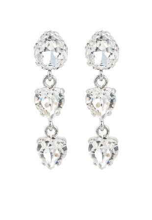 Caroline Svedbom LOVE EDIT EARRINGS Örhängen Dam Silver ONESIZE