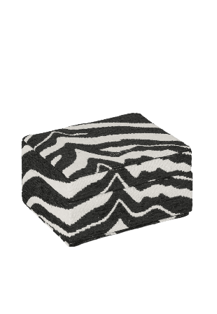 DAY ET Zebra Jewelry Case Small Väskor & plånböcker Dam Svart ONESIZE