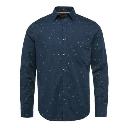 PME Legend Shirt , Blauw , Heren , Maat: 3XL