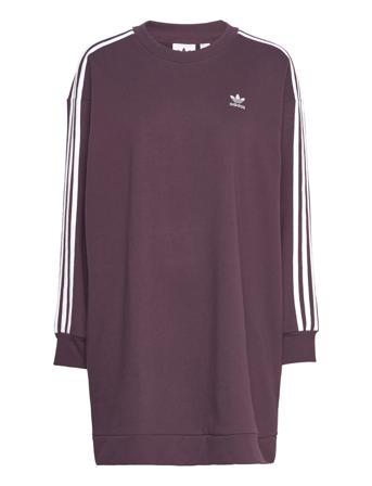 Adicolor Classics Long Sleeve Sweatshirt Dress Dresses Sweat-shirt Dresses Liila Adidas Originals