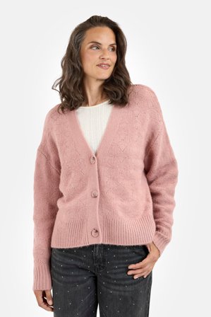 B. COPENHAGEN - Langærmet Cardigan - Rosa