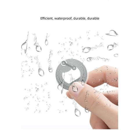 100 stk. NFC Ntag213 klistremerker, 13,56MHz ISO14443A programmerbare NFC-tagger, hjemmeutgave