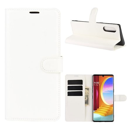 Classic LG Velvet fodral - Vit