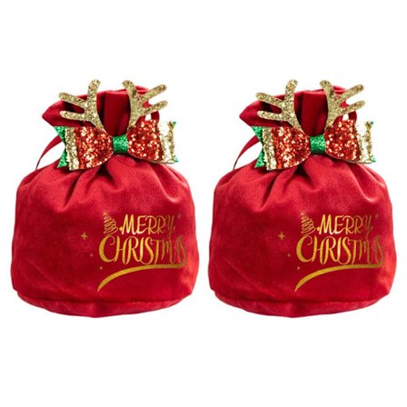 2STK Gavepose Æbletaske RØD LILLE