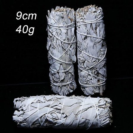 Vita salviabuntar Rening Rökelse För Hemstädning Doft Meditation