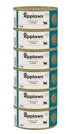 Applaws - Ocean Fish 156 g x 24 - Katt - Kattefôr & kattemat - Våtfôr og våtmat - ZOO.no