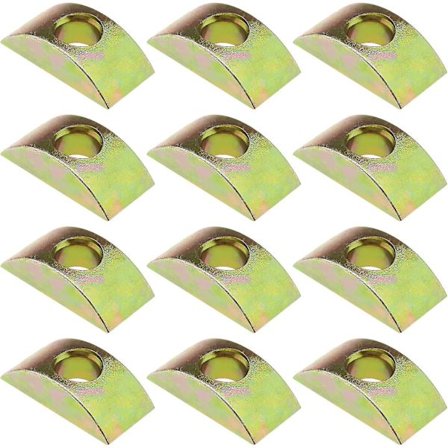 40 KPL Puolikuun Muotoisia Muttereita Huonekaluliittimiin, Välikappale Huonekalujen Sänkyjen Liittämiseen - Hyvä