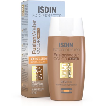 Isdin Fusion Water Color Bronze Fotoprotezione Colorata