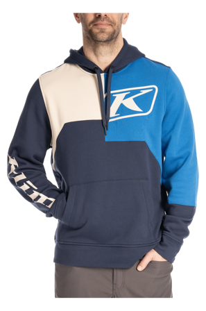 Felpa con Cappuccio Klim Cliff Hanger Dress Blues/Blu imperiale XL