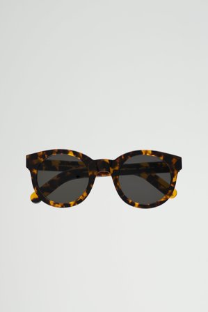 Shiro Havana - grey solid lens