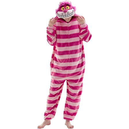 Tætsiddende Unisex Voksen Onesie Pyjamas, Flanel Cosplay Dyre Kostume Heldragt Halloween Nattøj Hjemmetøj