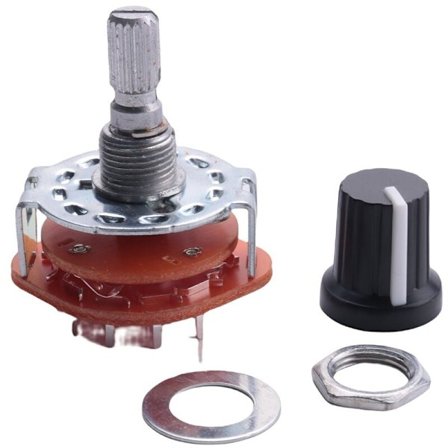 Elektronisk maskin 4P3T 4-polet 3-posisjon 2-bro 16-pin roterende bryter