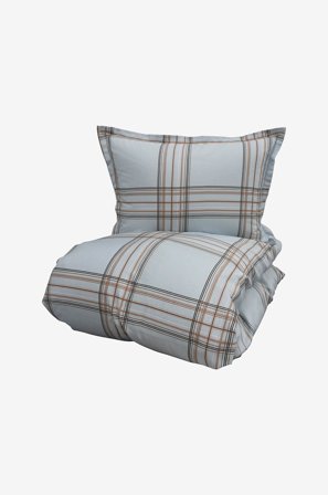 Borås Cotton - Bäddset Diego - Blå - Påslakanset - 150X210 - Från Homeroom