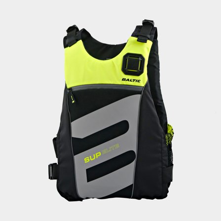 SUP-pelastusliivi Baltic SUP Elite 50N, UV-keltainen/musta, Medium (50 - 70 kg)